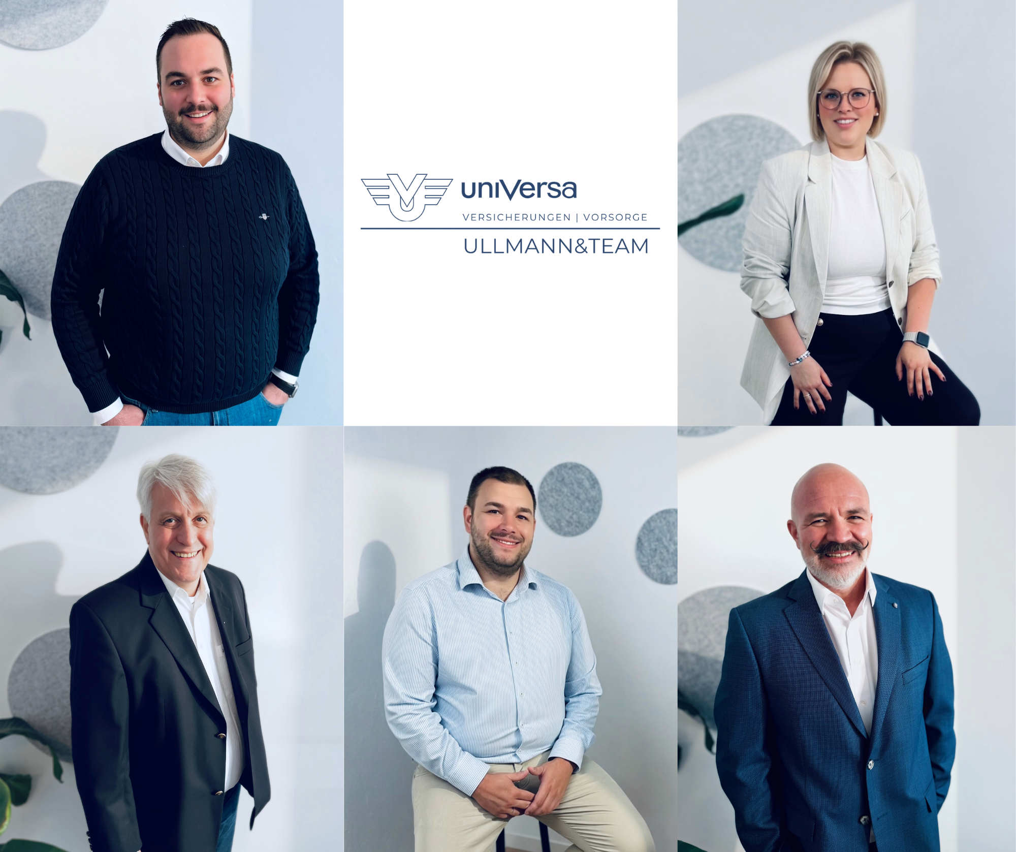 Teamfoto der uniVersa Generalagentur Donauwörth